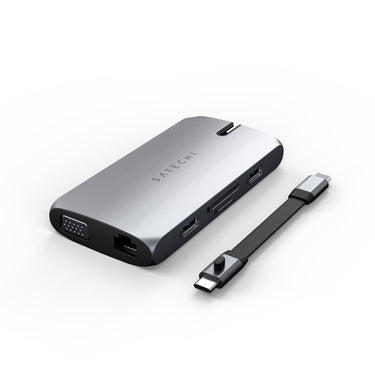 satechi usb-c on-the-go multiport adapter (space grey)